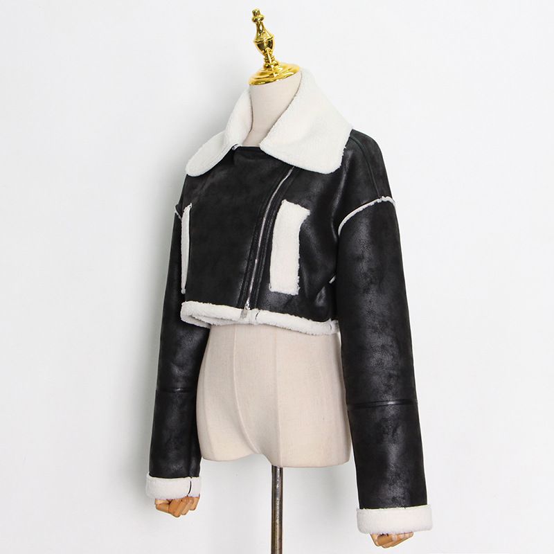 Faux Leather Sueded