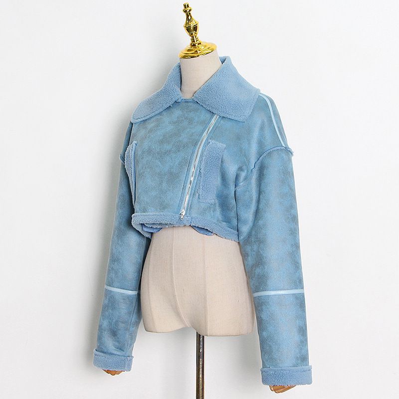 Faux Leather Sueded