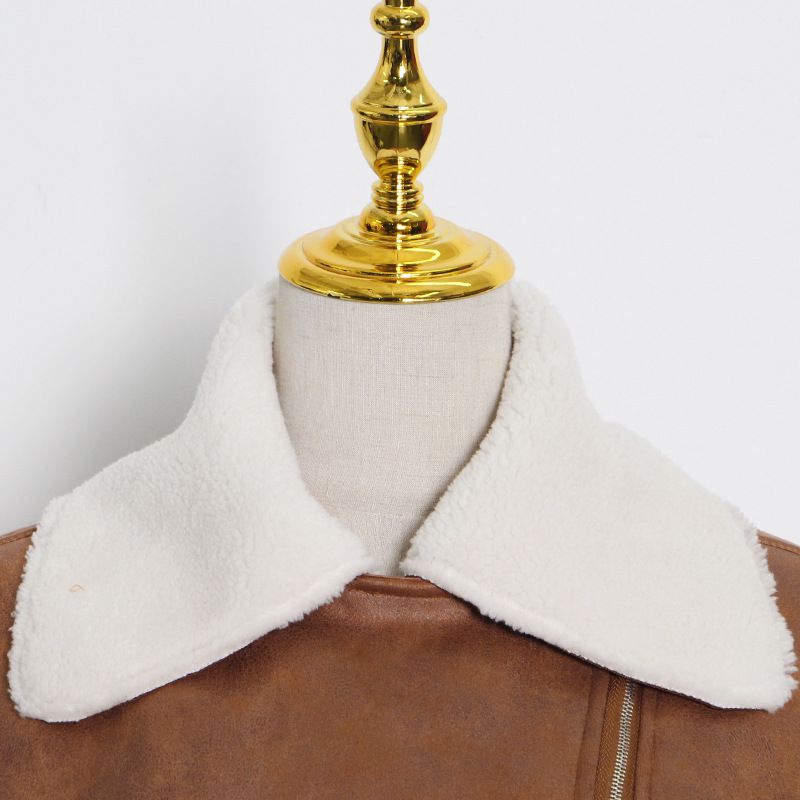 Faux Leather Sueded