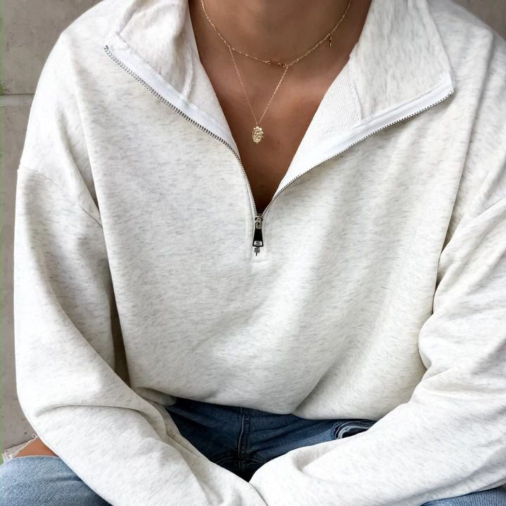 Casual Polo Neck