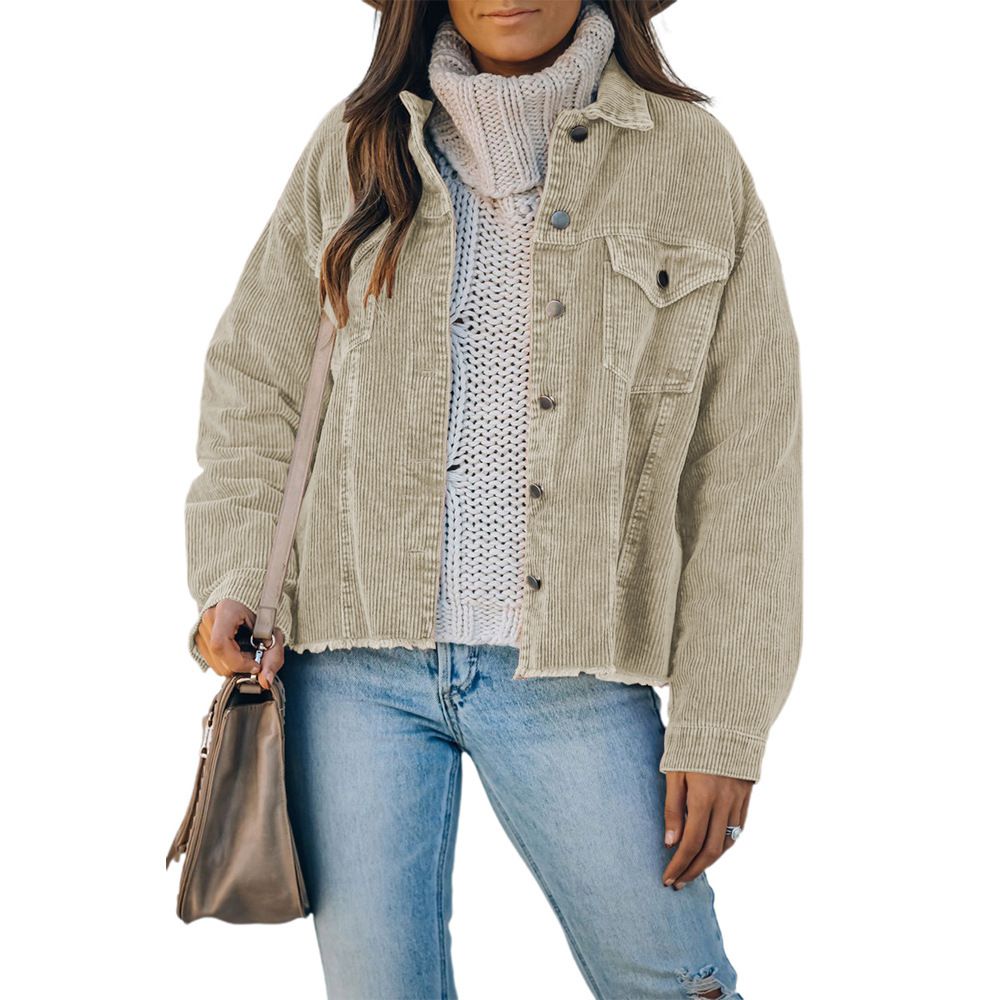 Ripped Hem Oversized