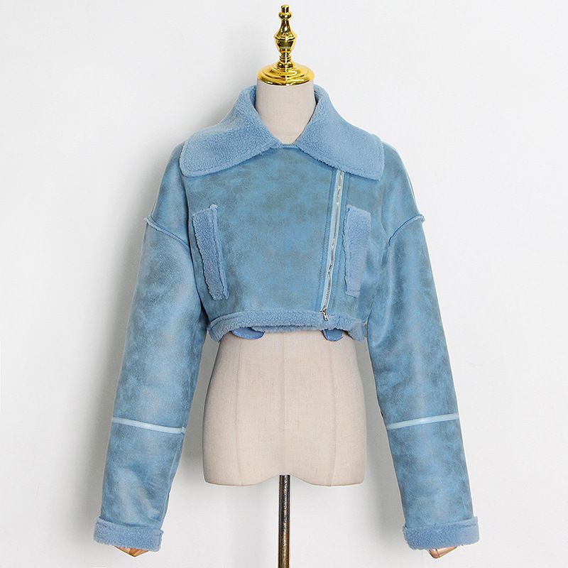 Faux Leather Sueded