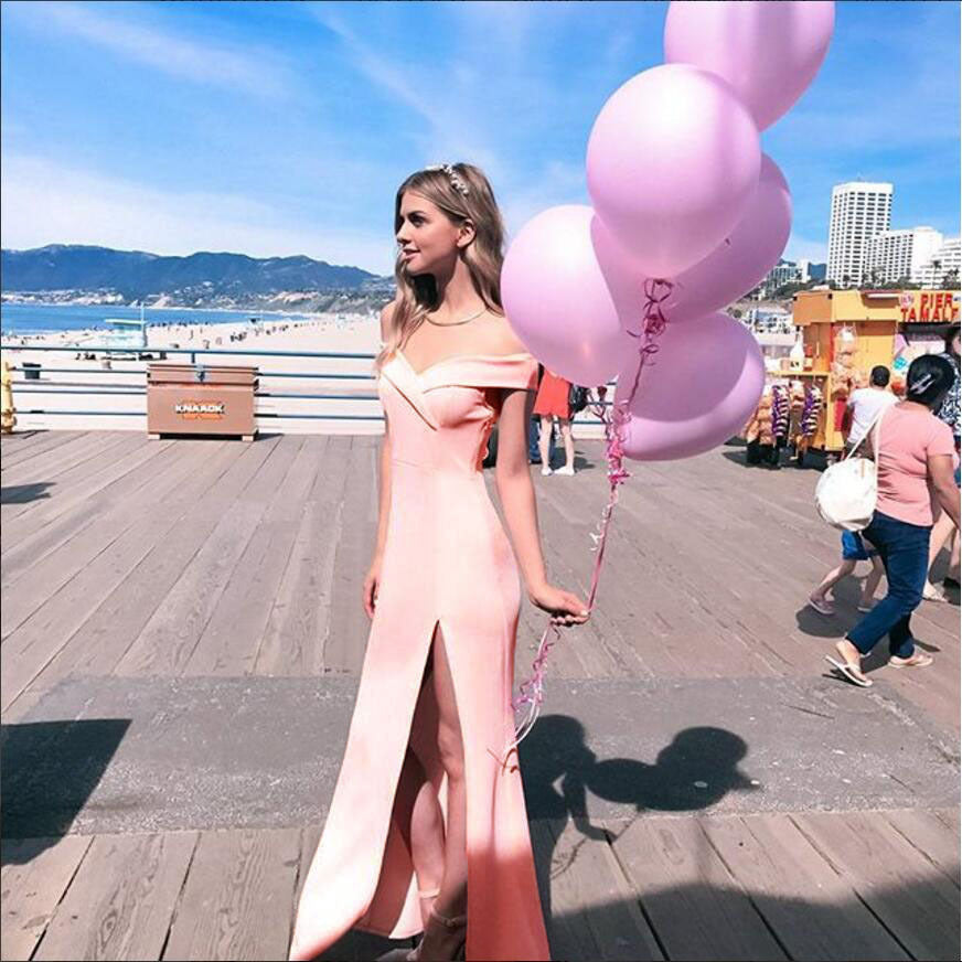 Long Maxi Dress High Slit