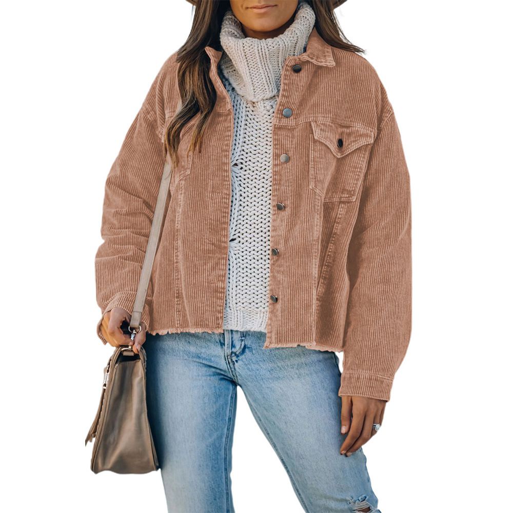 Ripped Hem Oversized