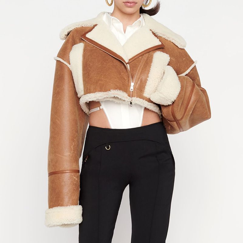 Faux Leather Sueded