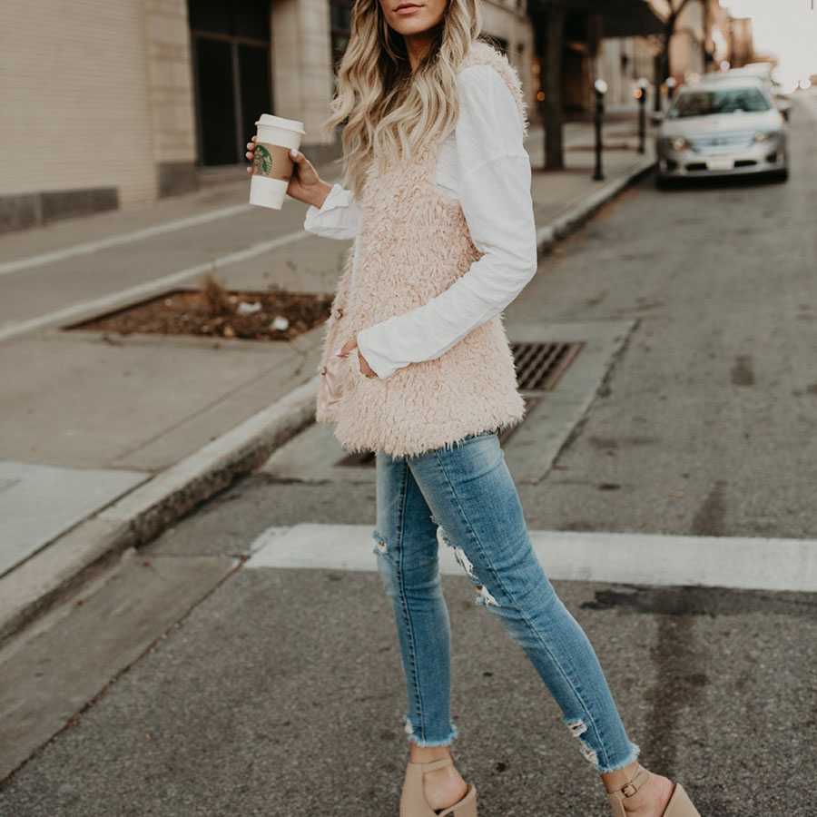 Fluffy Knitted